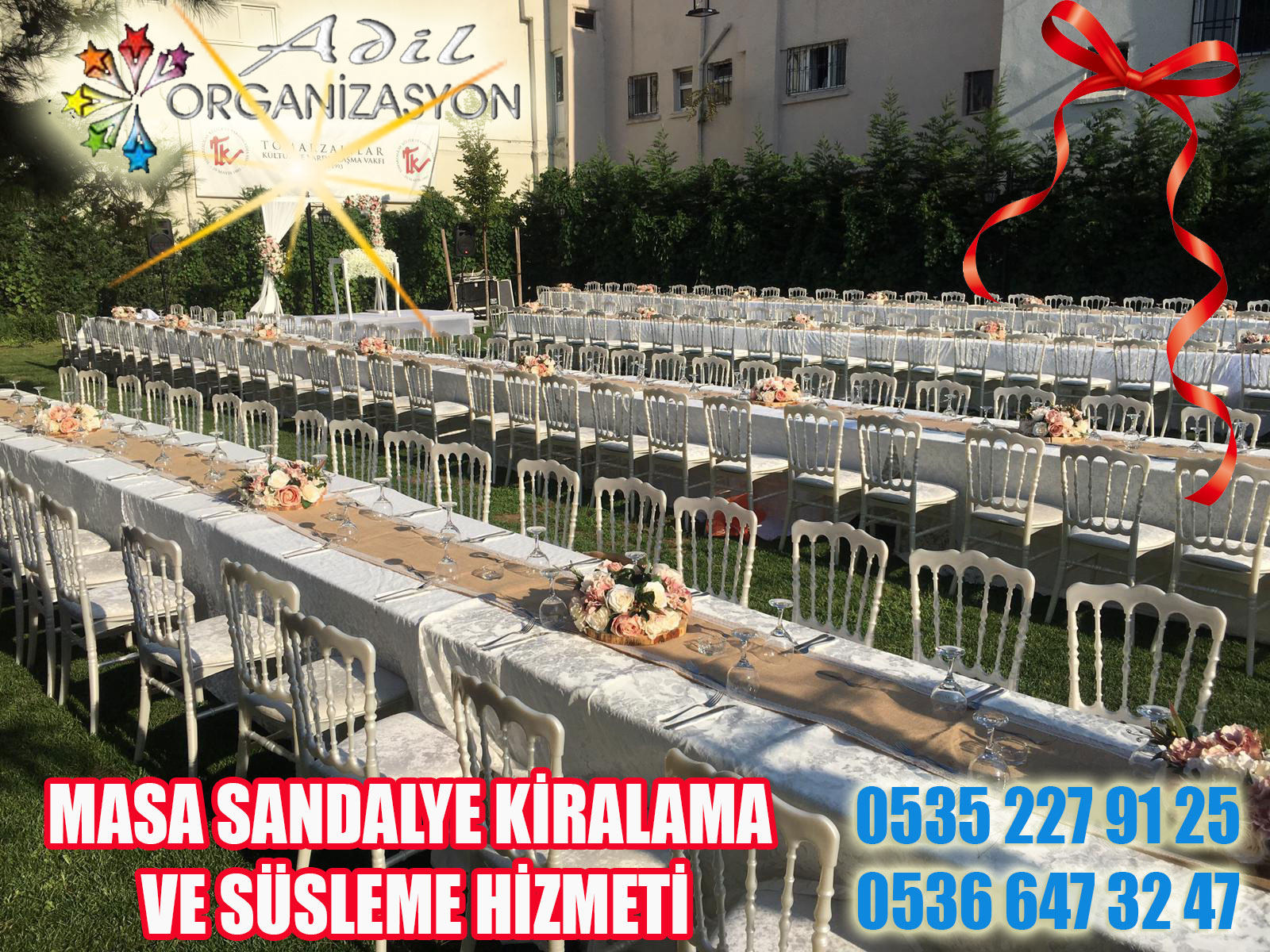 MASA SANDALYE KİRALAMA